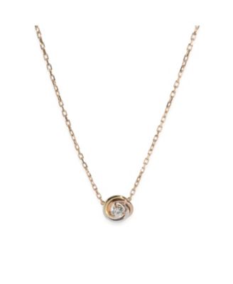Pre-Owned Cartier - Trinity 18k 3 Tone Gold Pendant