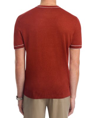 Linen Blend Crewneck Sweater