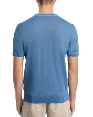 Linen Blend Crewneck Sweater