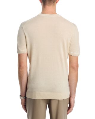 Linen Blend Crewneck Sweater