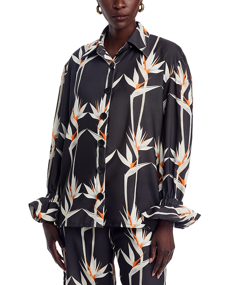 The Lulo Project Teresa Floral Button-up Shirt