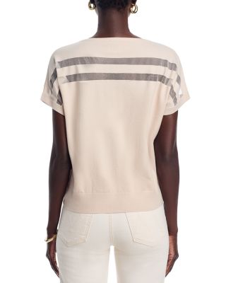 Mesh Inset Sweatshirt