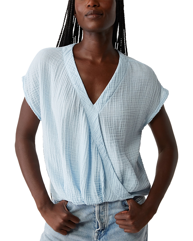 Michael Stars Evie Faux Wrap Top