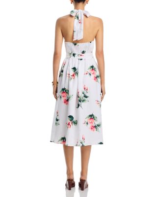 Florentina Flourish Halter Midi Dress