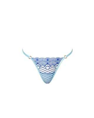 Elina Embroidered Thong