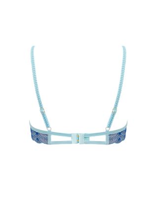 Elina Wired Embroidered Bra & Thong Panties