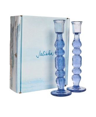 Provence 9" Candlestick, Set of 2