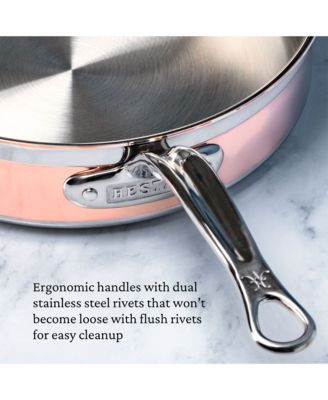 CopperBond&amp;reg; 3.5-Quart Induction Copper Saut&amp;eacute; Pan with Lid