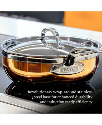 CopperBond&reg; 5-Quart Induction Copper Essential Pan with Lid