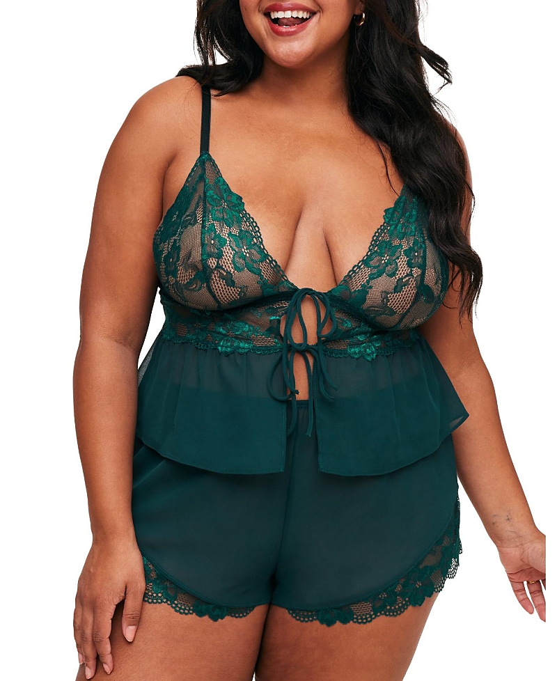Adore Me Tammy Plus-Size Camisole & Shorts Set Lingerie