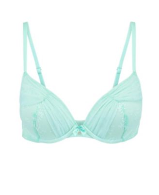 Wren Women's Push Up Plunge Bra