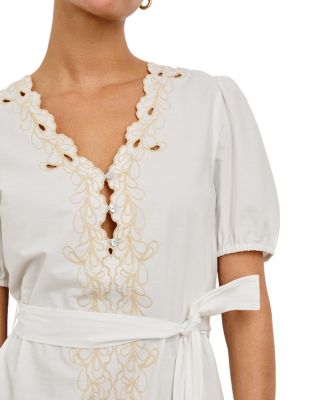 Tulip Embroidered Dress