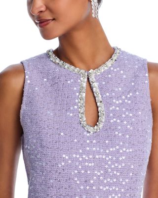 Sequined Sheath Dress - Exclusive