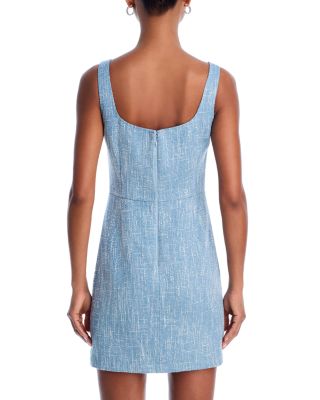 Tweed Mini Sheath Dress - Exclusive