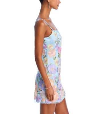 Embroidered Mini Dress - Exclusive