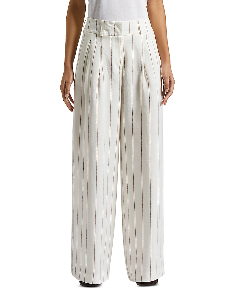 Peserico Straight Leg Pleated Trousers