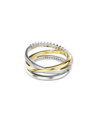Hyperbola Crystal Multi Row Ring 