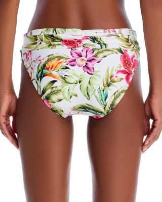 Polynesian Shirred Bikini Bottom