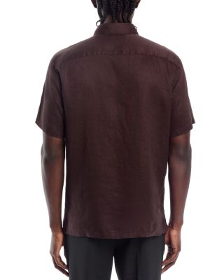 Irving Short-Sleeve Shirt in Relaxed Linen