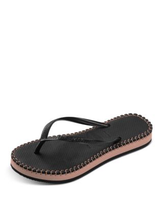 Women's Slim Loop Flatform Flip Flop Sandals