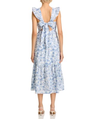 Ruffled Midi Dress - Exclusive