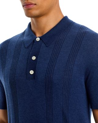 Cillian Ribbed Short Sleeve Polo