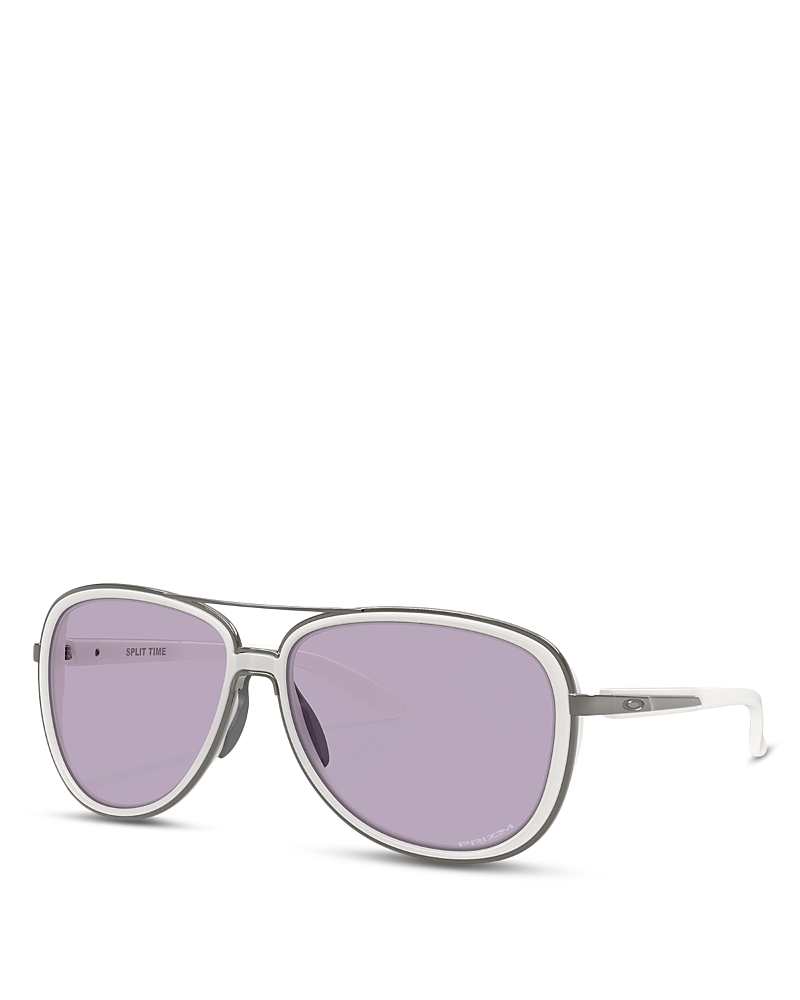 Oakley Split Time Aviator Sunglasses, 58mm