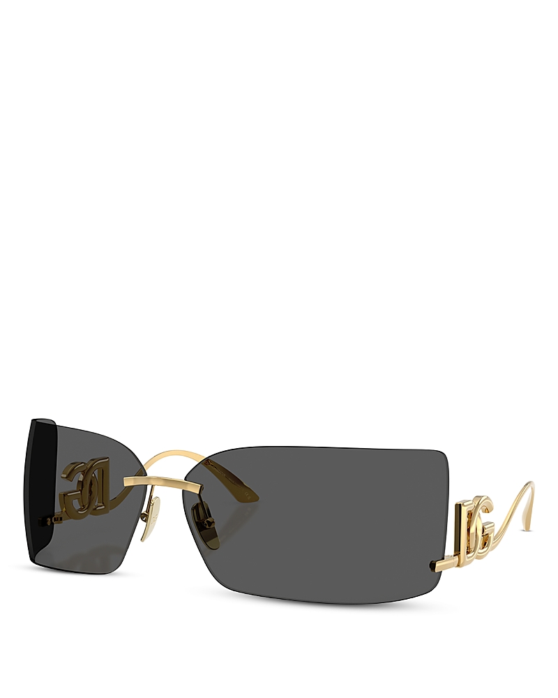 Dolce & Gabbana Rectangle Sunglasses, 79mm