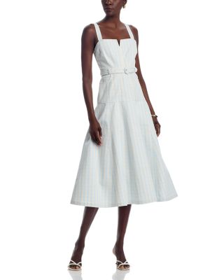 Cinq à Sept - Tina Denim Gingham Dress