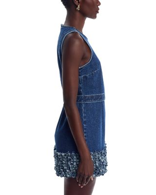 Petal Mindie Denim Mini Dress