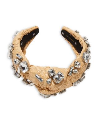 Candy Crystal Raffia Knotted Headband