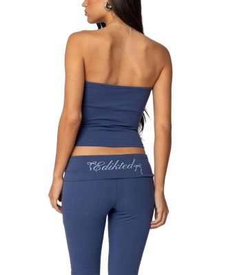 Aiyana Bow Built in Bra Tube Top