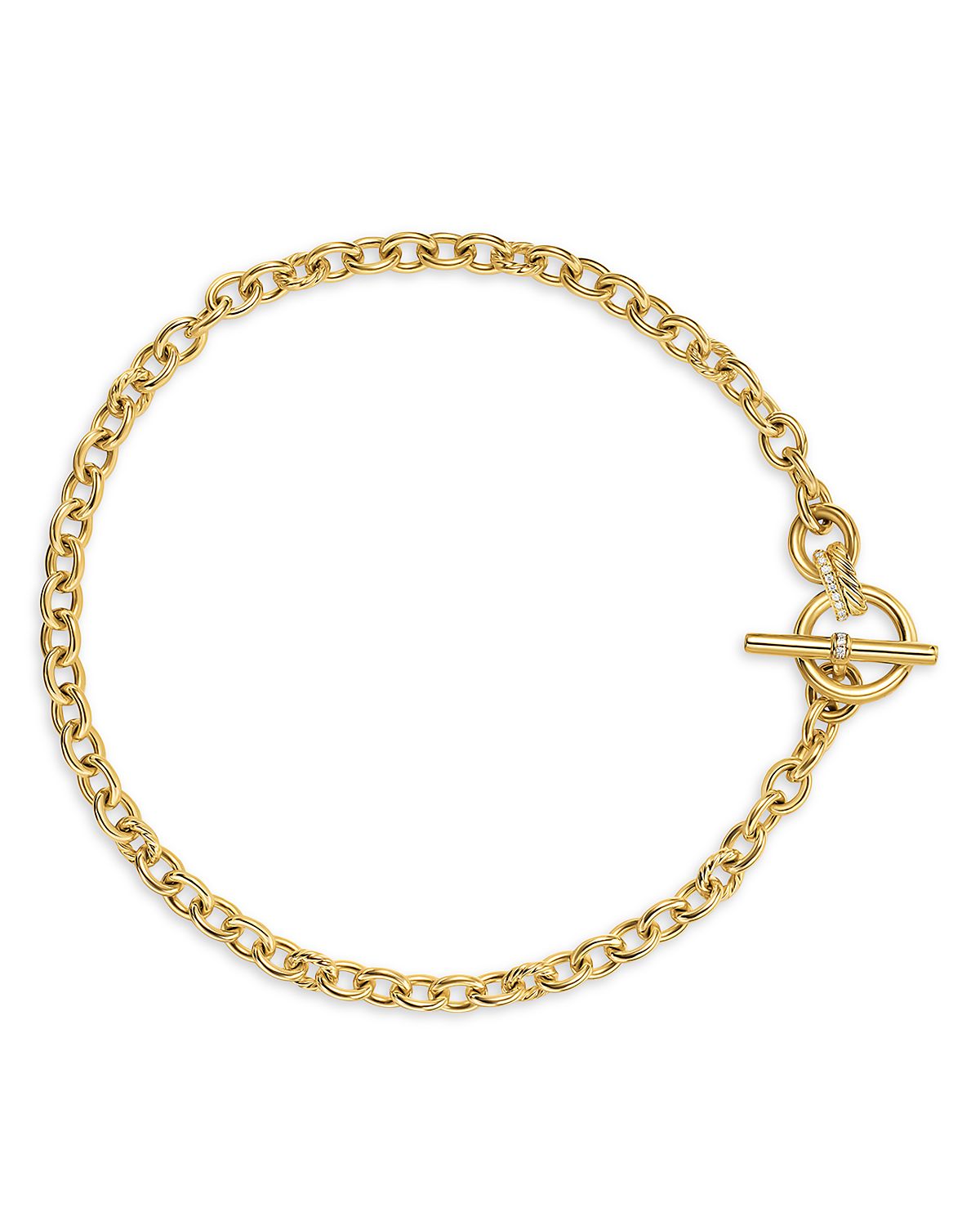 David Yurman Dy Mercer Toggle Chain Necklace