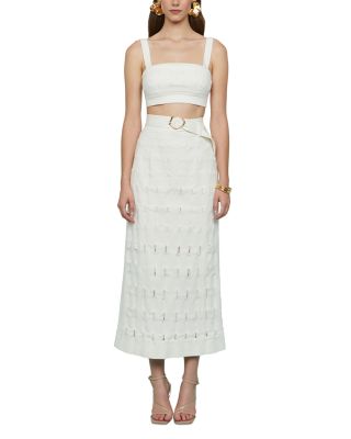 Gabi Textured Twill Top