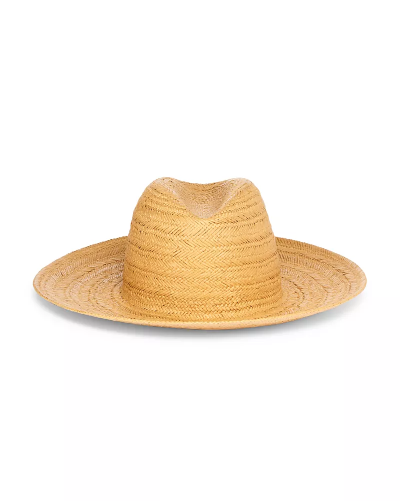 Vince Herringbone Panama Hat