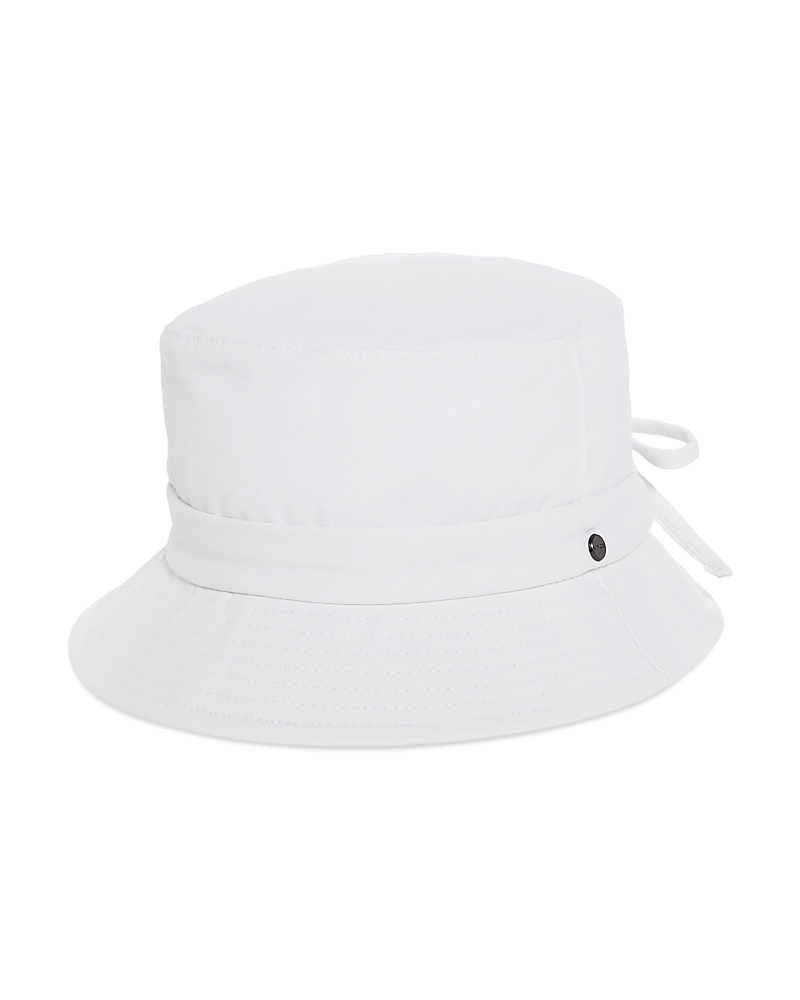 Vince Bow Bucket Hat In Off White