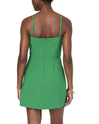 Whisper Foldover Mini Dress