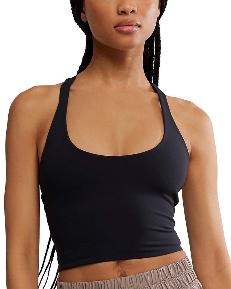 Free People Never Better Halter Top In Black