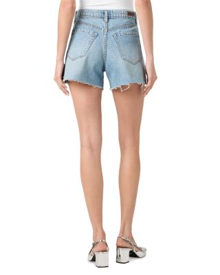 Rhinestone Embellished Cutoff Shorts