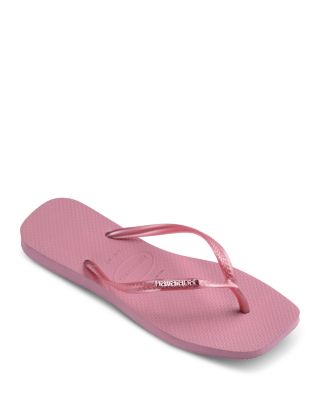 Women's Slim Square Flip Flop Sandals