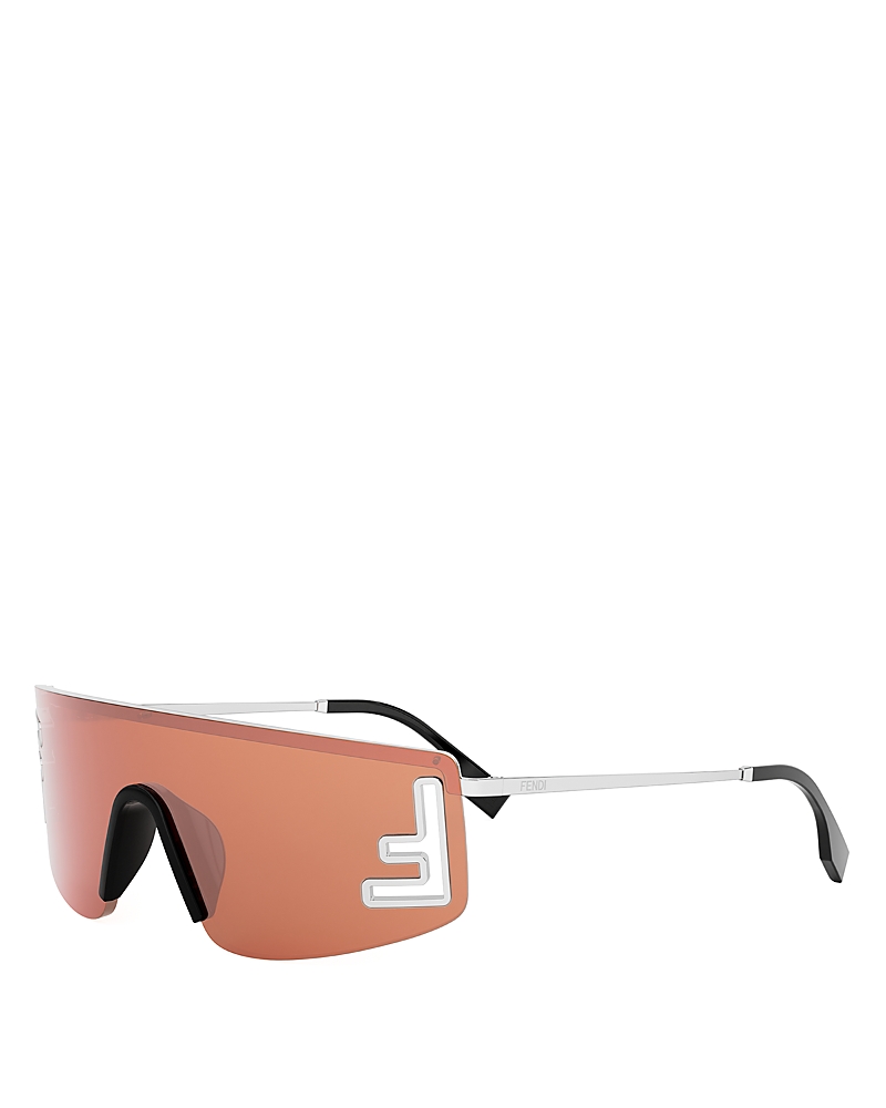 Fendi Sport Rectangle Sunglasses, 141mm