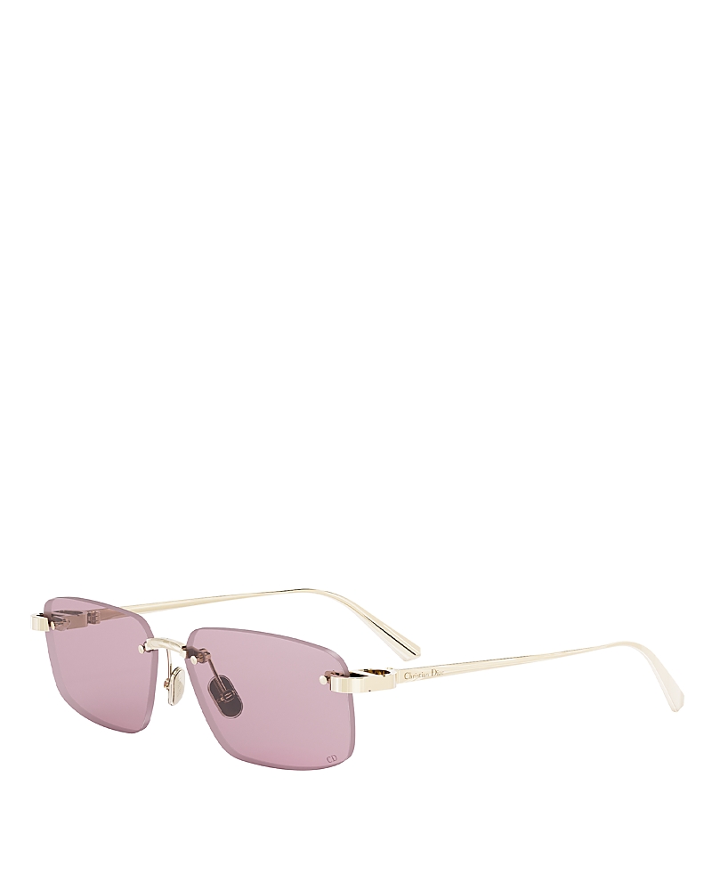Dior C S4u Rimless Square Sunglasses