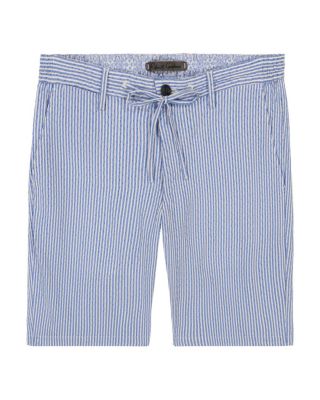 Fornillo Seersucker Relaxed Fit 8" Shorts