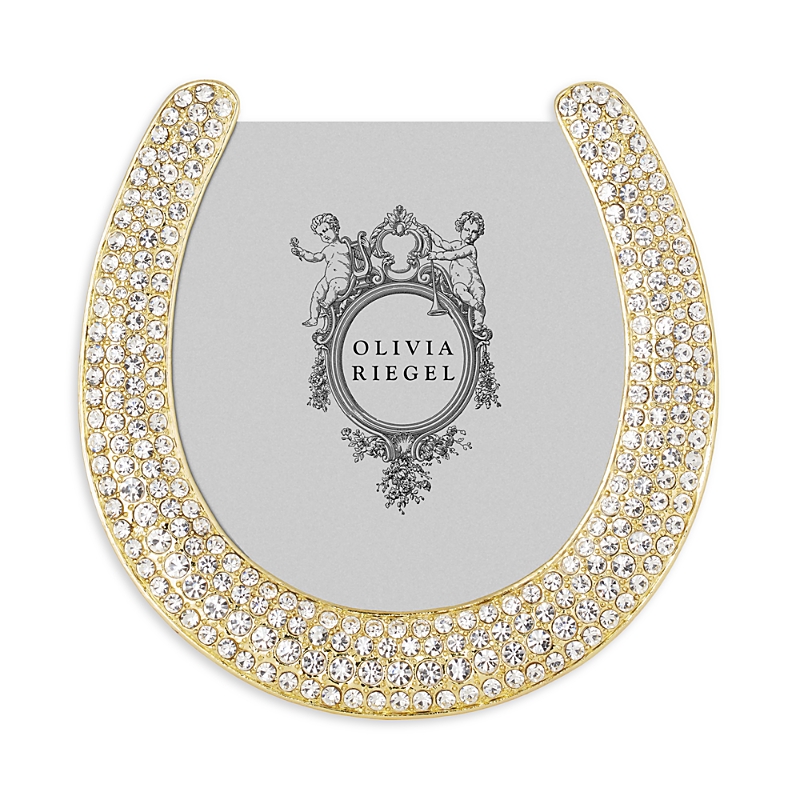 Olivia Riegel Gold Horseshoe Frame, 3.5