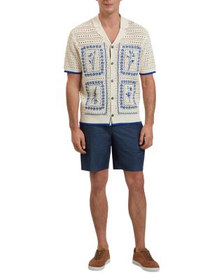 Barri Crochet Embroidered Shirt