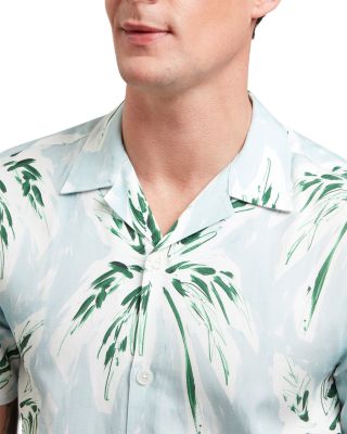 Boche Relaxed Fit Tropical Palm Tree Shirt