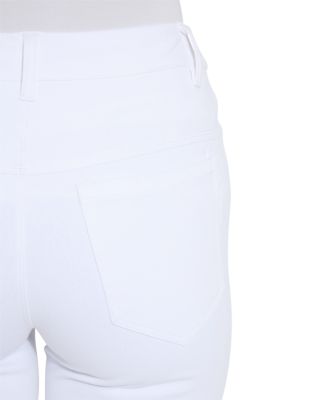 Yori Eyelet Straight Denim Leggings