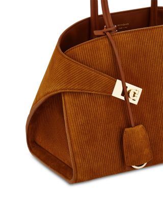 Hug Suede Handbag
