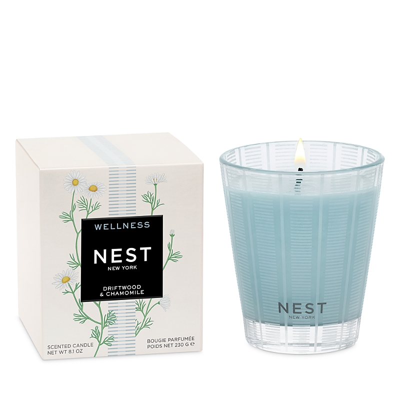 Nest New York Driftwood & Chamomile Classic Candle, 8.1 Oz. In Blue