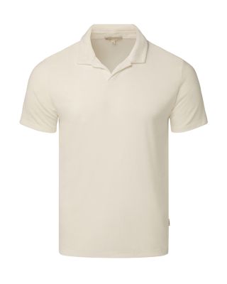 Terry Open Collar Polo Shirt